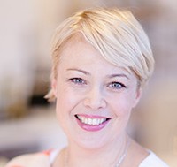 Silvana Franco smiling