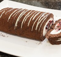 Black forest roulade
